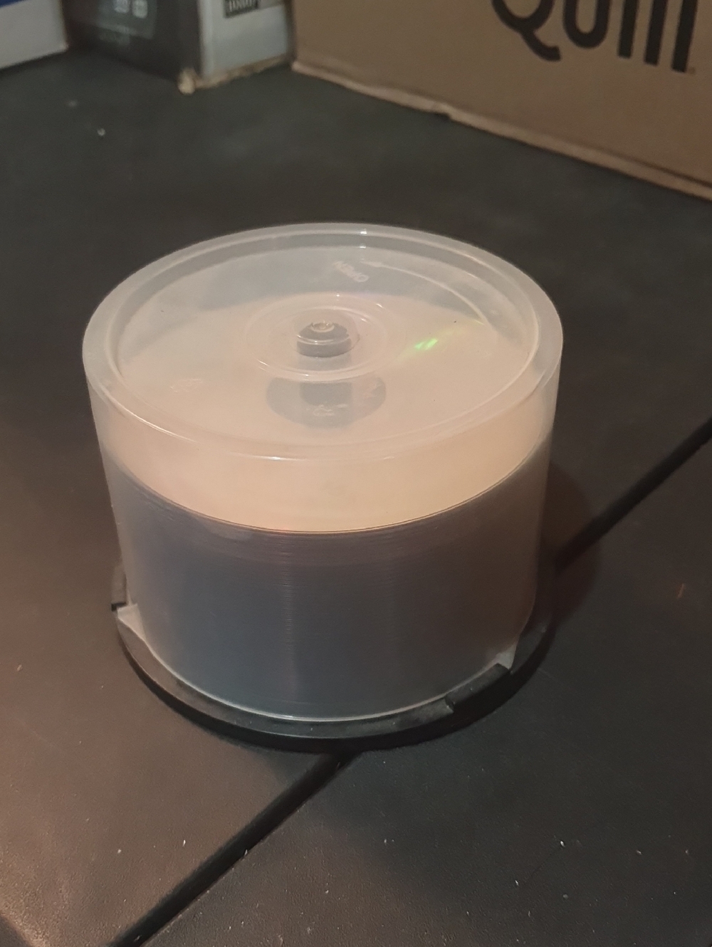 Fujifilm Silver DVD-R Disc with Rainbow Reflective Sheen